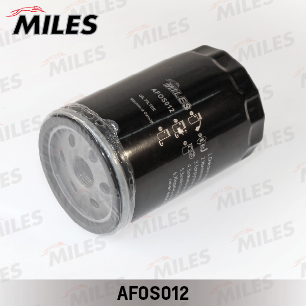 AFOS012	 Фильтр масляный AUDI 80/100/VW G2/G3/PASSAT 1.6/1.8/2.0/2.3