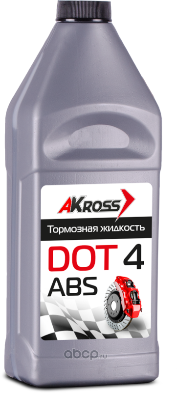 Тормозная жидкость DOT-4 (Серебро) 910г